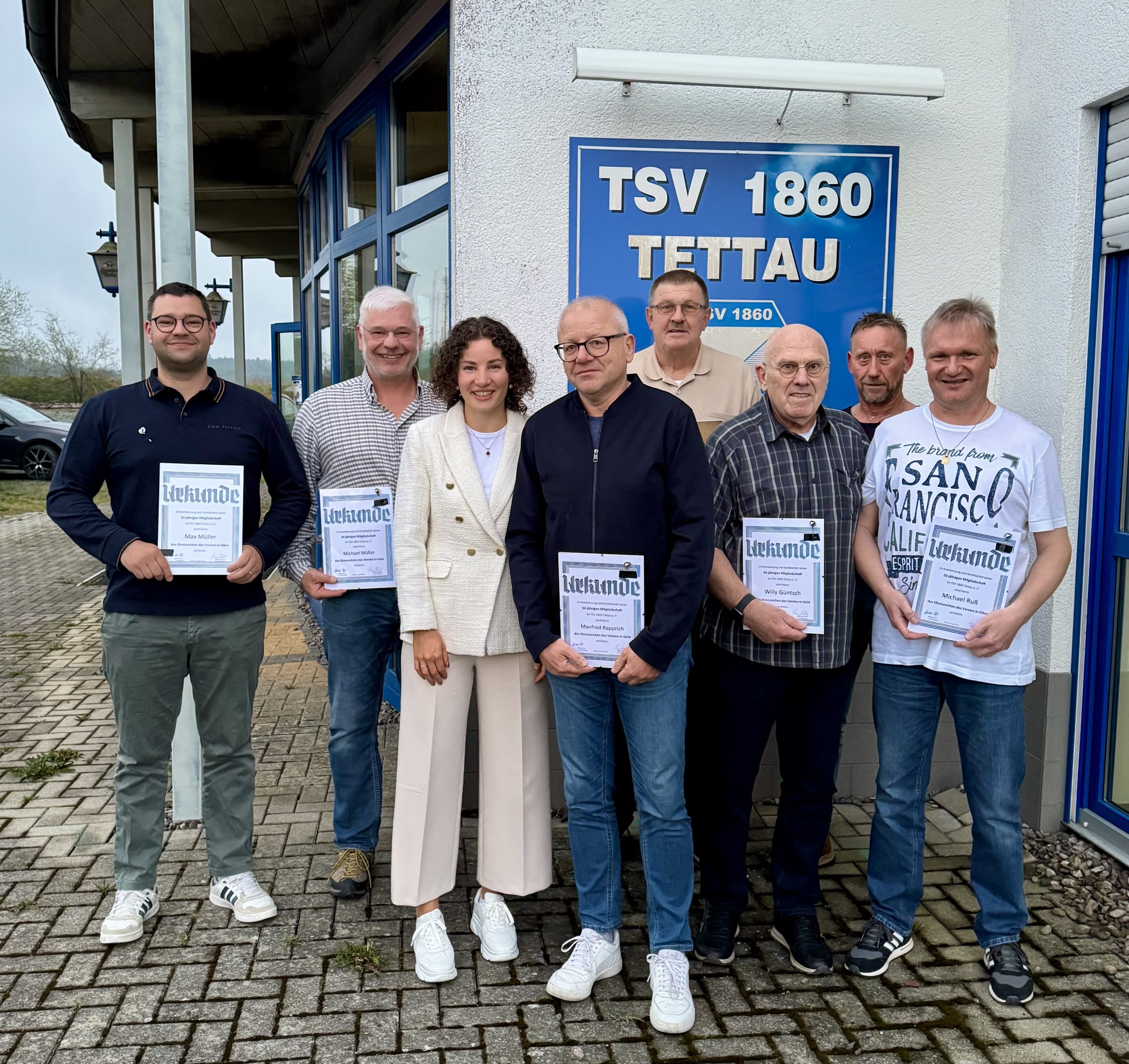 125 Jahre Vereinsgeschichte – Familie Müller sowie weitere langjährige Mitglieder im Mittelpunkt