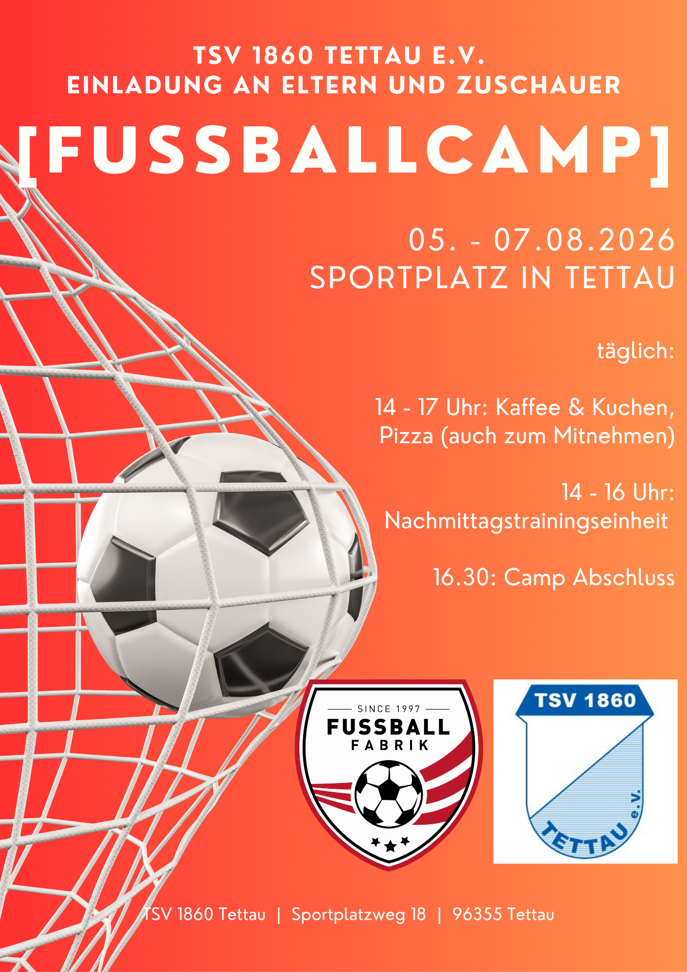 Fußballcamp 2026