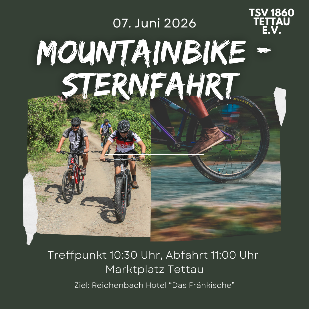 Mountainbike-Sternfahrt nach Reichenbach